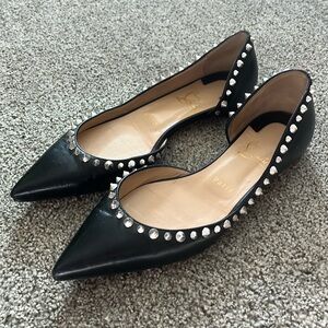 Christian Louboutin Spiked Flats